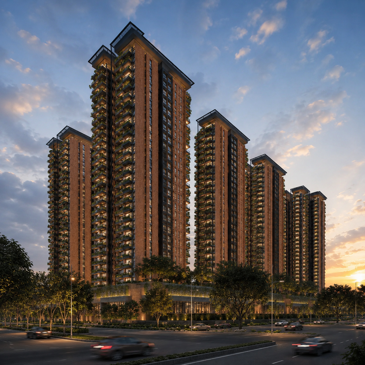 Total Environment Sarjapur apartment community at Dommasandra, Sarjapur Road, Bengaluru